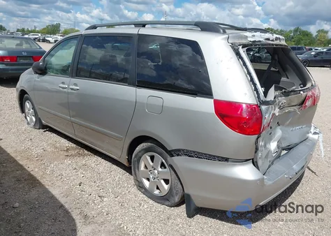 2007 Toyota Sienna Le из США, поврежденный, VIN 5TDZK23CX7S098822